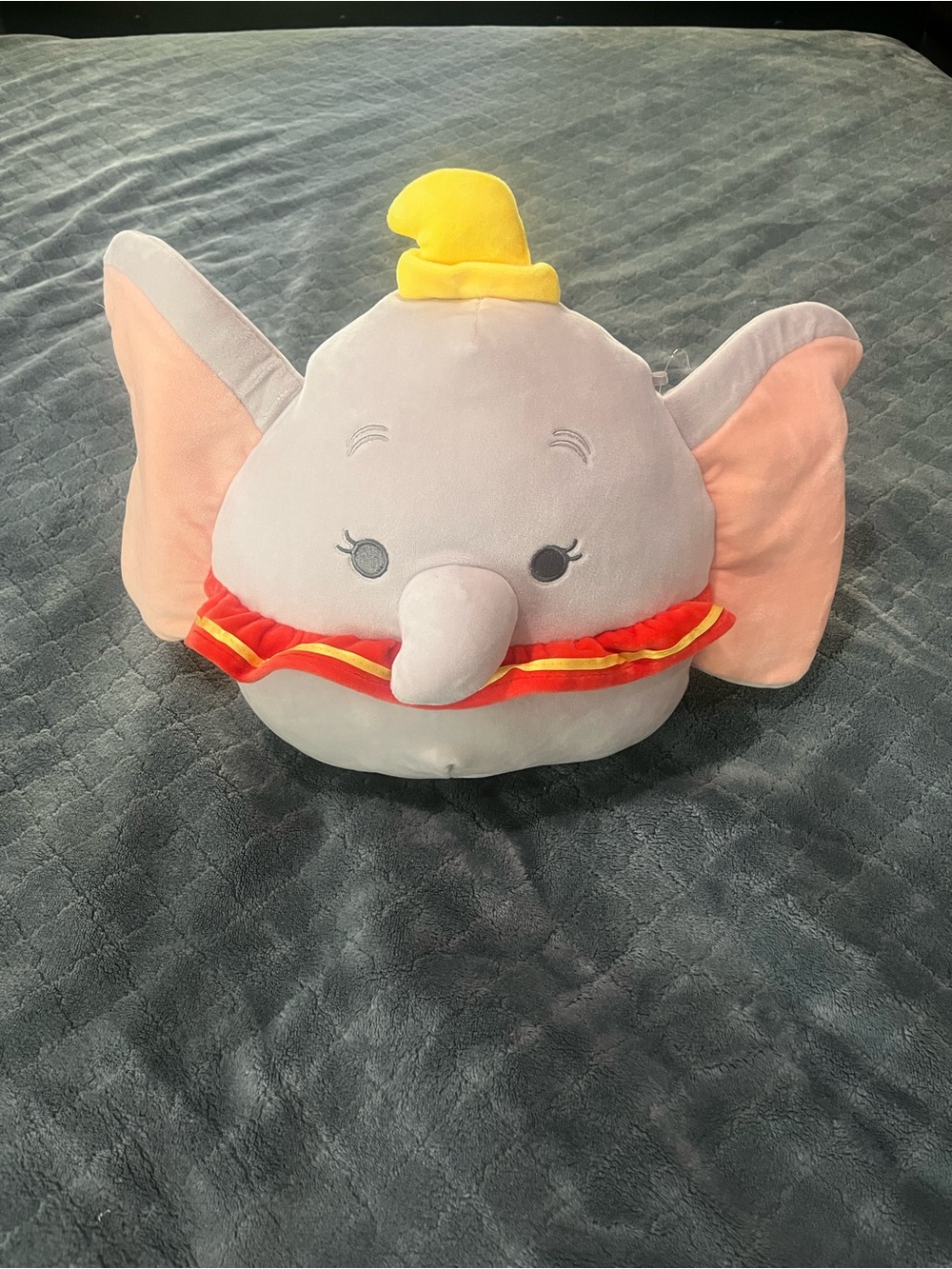 Squishmallows Dumbo Elephant Plush - Gray,‎ Pink, Yellow, Red